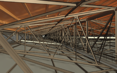 Ein Dach in 3D