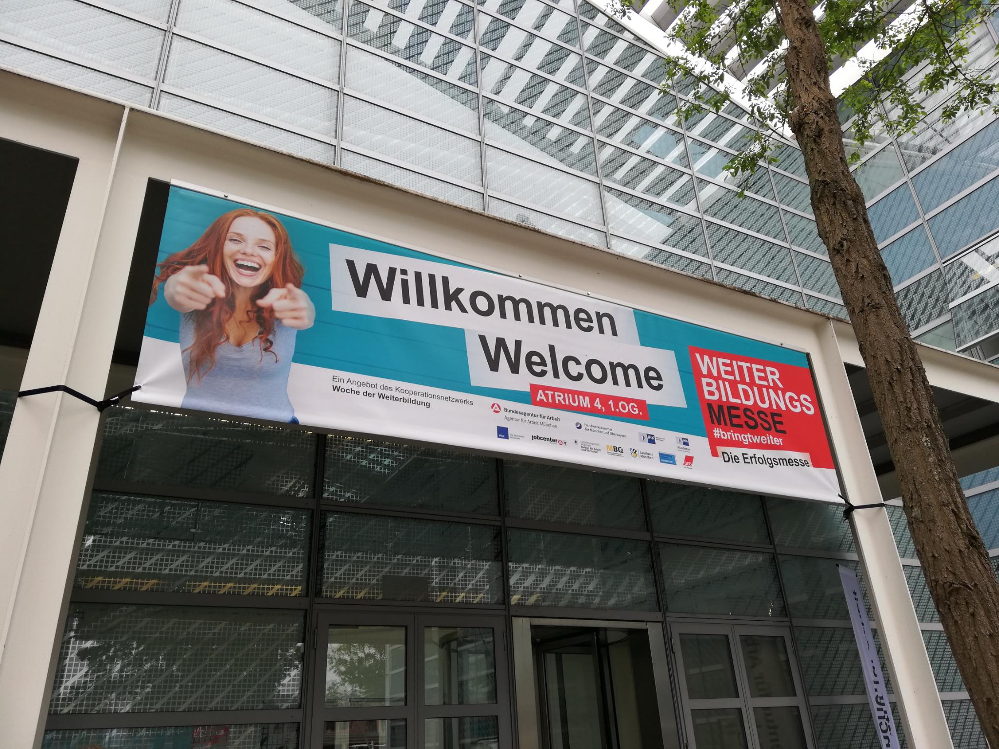 Weiterbildungsmesse im MOC Center München – ein inspirierender Tag.