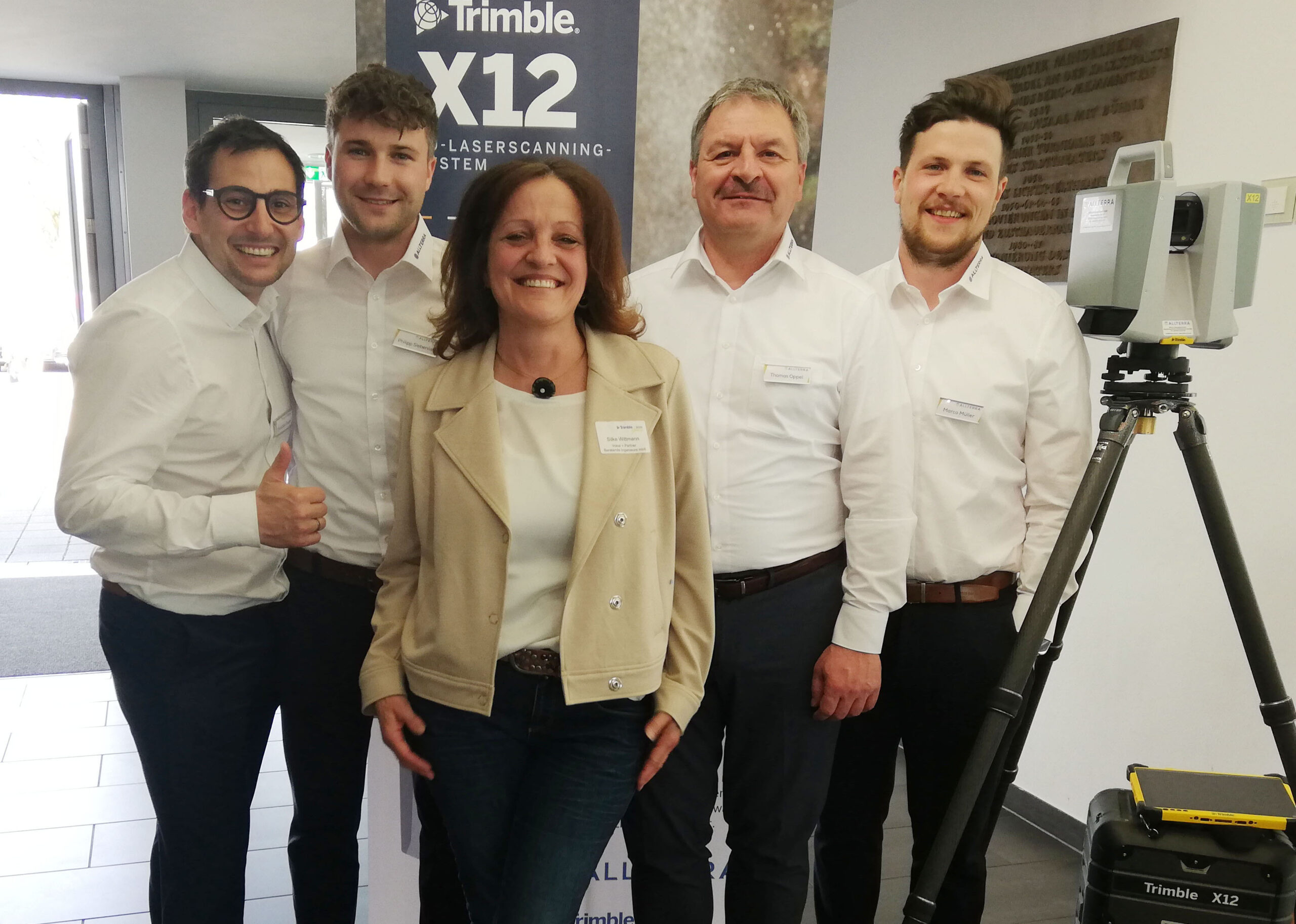 Teilnahme am Trimble Express 2025 von Allterra